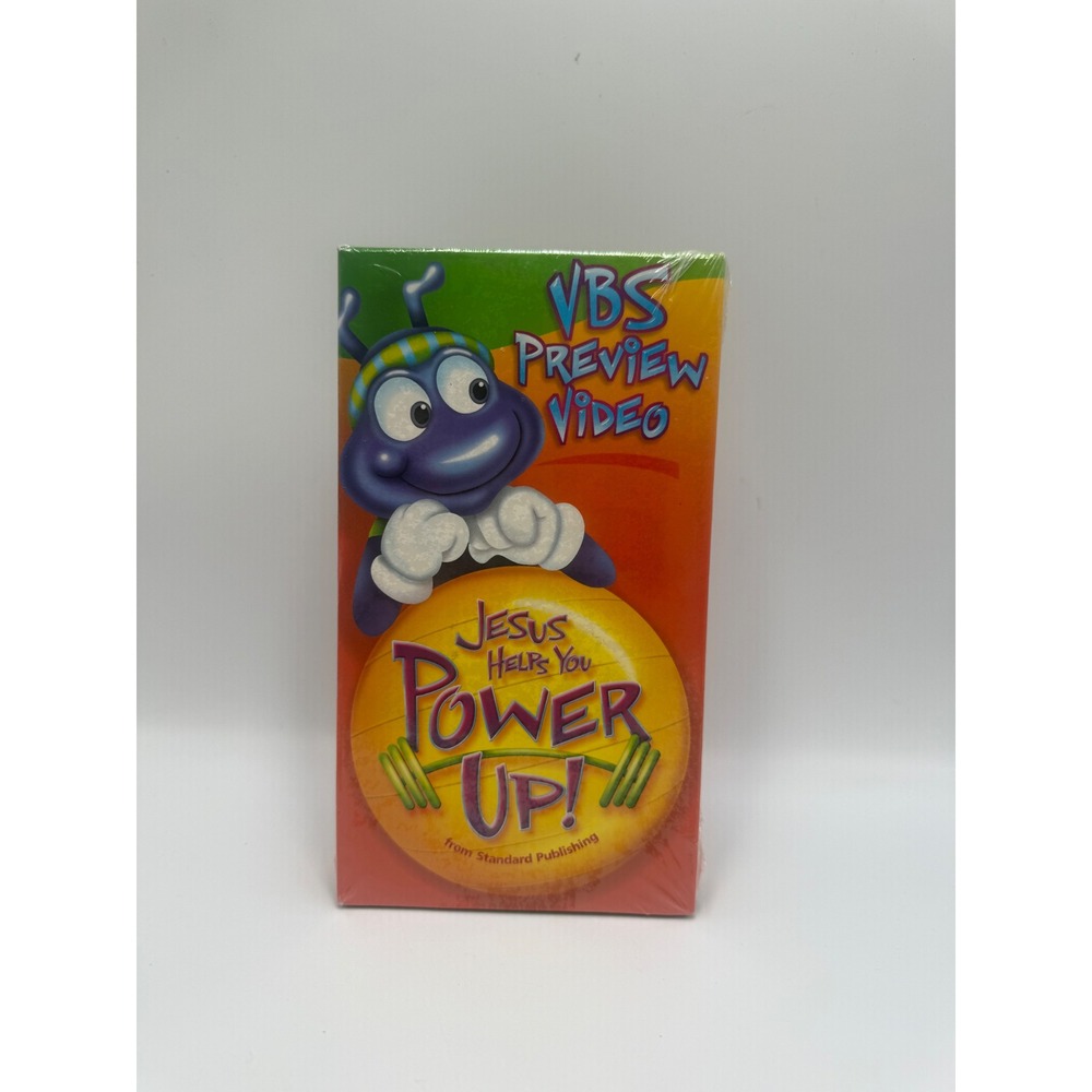 Jesus Helps You Power Up VBS Preview Video VHS Standard Publishing 2004 New